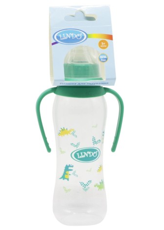 Бутылочка для кормления с соской, 250 мл (бирюзовая)