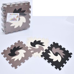 Коврик Мозаика EVA, 9шт, (9мм, 30-30см), в пакете, 30-30-8см