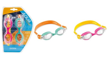 Окуляри для плавання (від 3-8 років), 2 кольори 