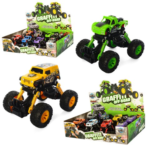 Джип інер-я, 15см, 4х4, 2 види, (4віді) /6/48/8шт в кор. 46-32-11см