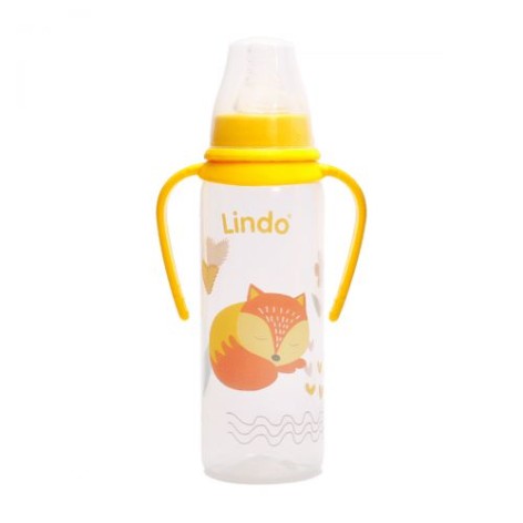 Пляшечка для годування, 250 мл, жовта