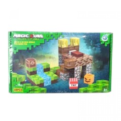 Магнитный конструктор 48 деталей, в коробке