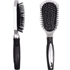 Щетка массажная трапеция двухцветная 23см X1-139