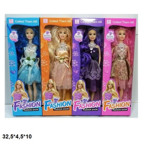 Кукла 29см Q11-13 4в.кор.32,5*4,5*10 