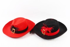 УЦЕНКА 30% Шляпа маскарадная 2цв.