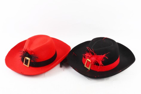 УЦЕНКА 30% Шляпа маскарадная 2цв.