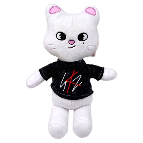 М'яка іграшка "Skzoo. білий тхір Джинірет" (персонаж Хьонджіна) 28 см