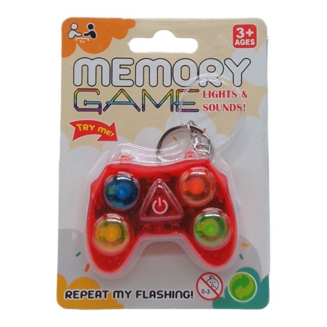 Меморі гра 908-2 Memory Game звуки, підсвічування, брелок, на листі