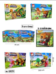 Конструктор МС LB1211 (95+дет) 20*14*4см /8/64/8шт в кор.