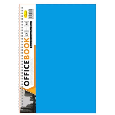 Блокнот "Office Book" A4, 40 листов (голубой)