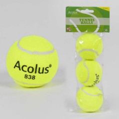 М'яч для тенісу 3 шт. d=6 см