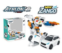 Трансформер перетворюється в машинку, зброя, в кор. 