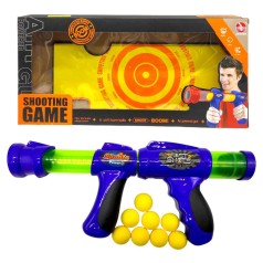 Помповое оружие  с шариками (СИНЯ)