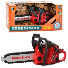 Бензопила 37см, звук, рухома стрічка, бат, кор, 40-20-10см 