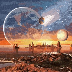 Картина за номерами серія Космос 