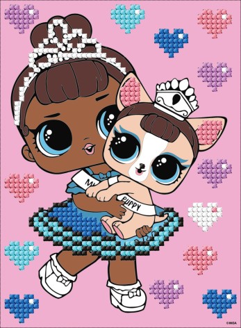 Набір з алмазною мозаїкою (вибірковою) 