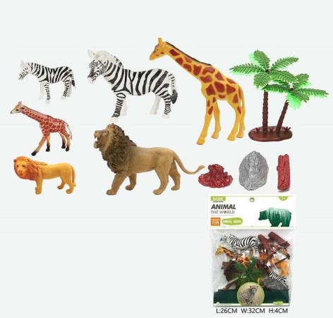 Набір тварин в п/е /96-2/