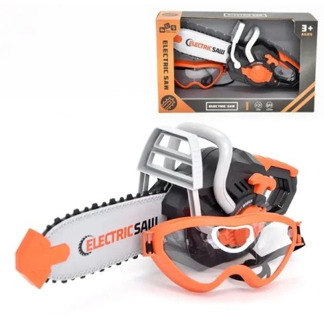 Интерактивная игрушка "Бензопила", на батарейках