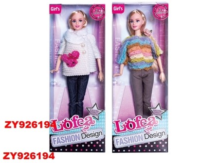 Кукла Lofea 28 см 048 2 вида 32*5,5*12