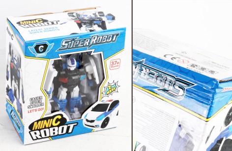 УЦЕНКА 40% Трансформер транспорт 500 TOBOT 8в.кор.17,5*8,5*17,5 