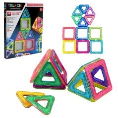 Магнітний конструктор 12дет.кор. 21,3*2,2*28см 