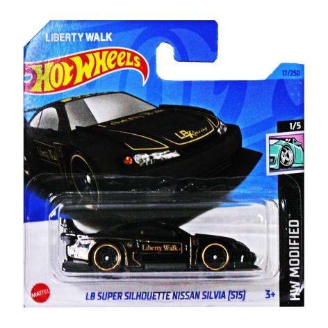 Машинка Hot Wheels Nissan Silvia черная