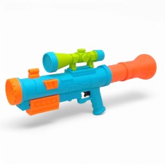 Водный пистолет, помповый механизм, (54 см) бирюзовый