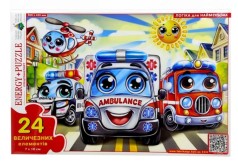 Гра-пазл 24 Спецтранспорт ТМ Энегрия+