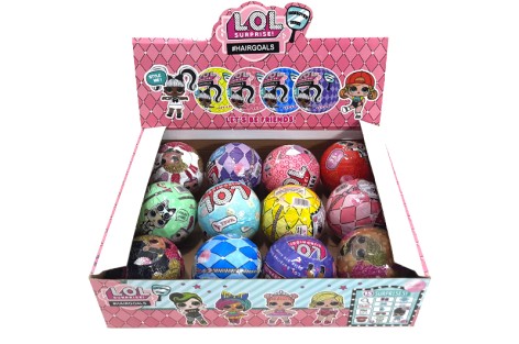 Кукла герой в шаре, р.7*7*7см /12/144/12шт в коробке