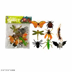 Набір фігурок комах 8 шт. у пакеті 85-6