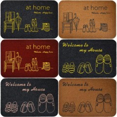 Килимок гумовий з тапочками 38*58 см X2-168