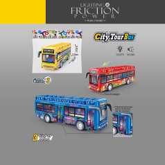 Автобус 3 цвета, в п/е, МИКС ВИДОВ /110/