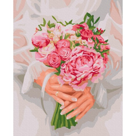 Картина за номерами: Спеціальний букет