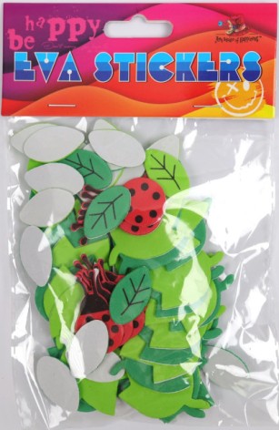 Декоративные клейкие формы из EVA 72шт. 235037