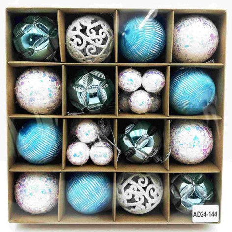 Новорічні ялинкові прикраси A-Toys 28 штук (C67448)