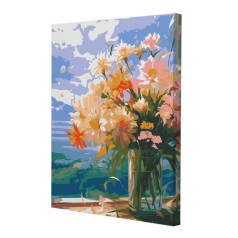 Картина за номерами Riviera Blanca Квітковий бриз 40x50 см (RB-1190)