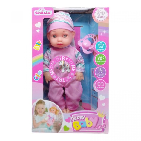 Пупс музыкальный, с соской, 24 см, Вид 5