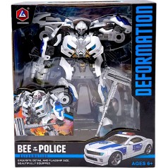 Трансформер (металеві елементи, зброя, інструкція) коробка 31x38x12 см