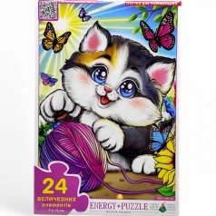 Игра-пазл (Макси) "Котенок, 24 элемента