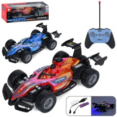 Р/К Машина, акум, 29см, 1:14, пара/дим, світло, гумові колеса, USBзарядне, 2 кольори, в кор-ці, 39,5-13-17см /8/