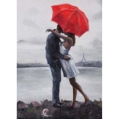 Алмазная мозаика по номерам 30*40 