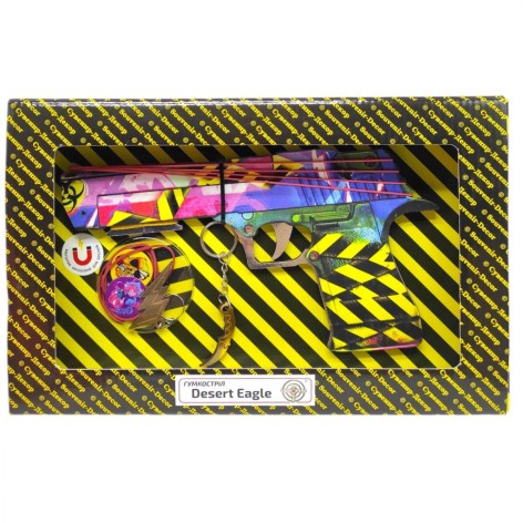 Резинкострел "DESERT EAGLE FUSION" BOX