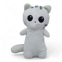 Мягкая игрушка "Котик", 30 см, серый