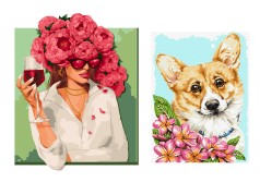 Набір для розпису по номерах KHO 40х50 та 30х40