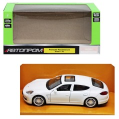 Машина металева АВТОПРОМ PORSCHE,  біла