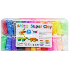 УМНЫЙ ПЛАСТИЛИН 24 ШТУКИ