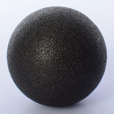 Масажер 10cм, EPP, для масажу, йоги, фітнесу, розслаблення тіла, ніг, шиї, чорний 