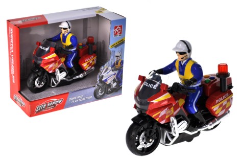 Мотоцикл інерційний зі світловими та звуковими ефектами RJ9822B