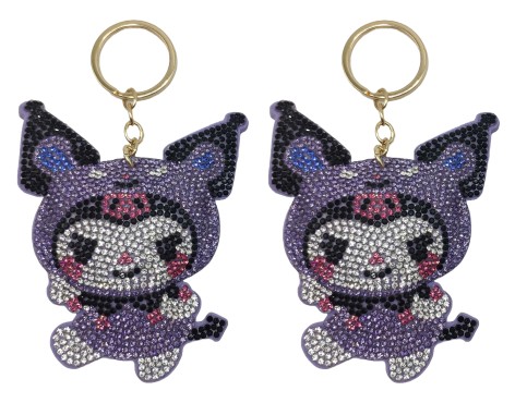 Брелок- стразы Зайчик Кuromi 9см 135-15-KU