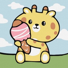 Набор для росписи по номерам для детей 